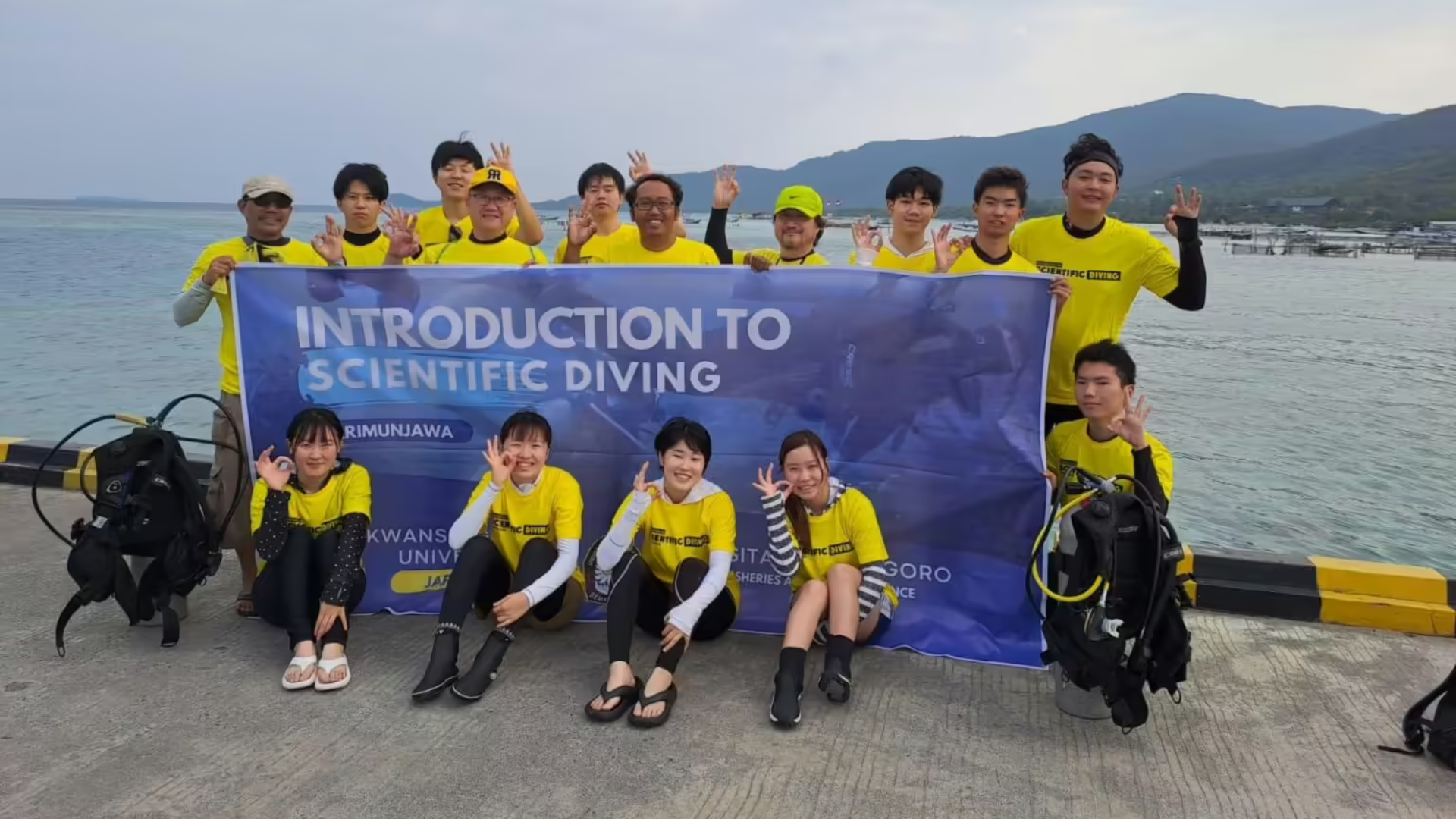 Fakultas Perikanan dan Ilmu Kelautan Universitas Diponegoro (FPIK Undip) menggelar 2nd Summer Course Tropical Ecodive 16 hingga 28 Agustus 2024 di Karimunjawa. (Foto: Undip)